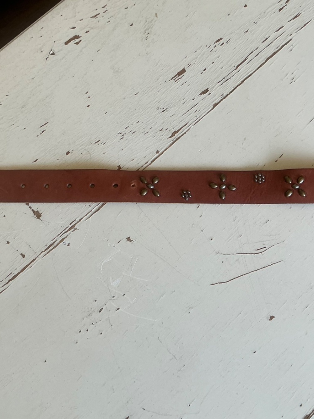 American Eagle studded leather belt Large - Picture 6 of 15